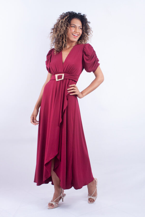 Vestido longo tress