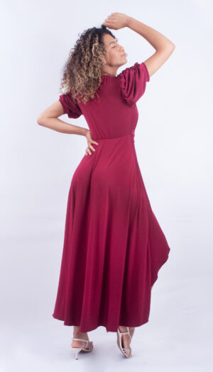 Vestido longo tress